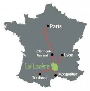 Terre de Peyre - Carte France Lozère